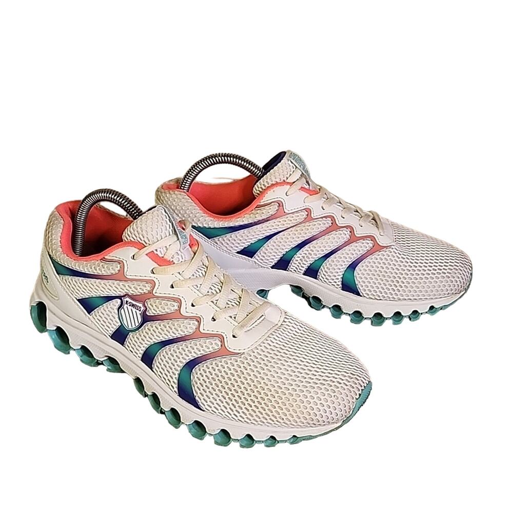 K-Swiss White Tubes Athletic Sneakers Womens Size 9.5
